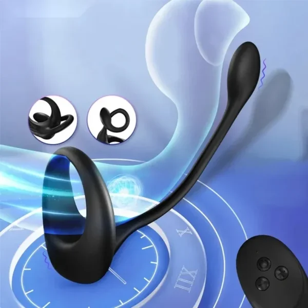 10 frequenz silikon prostata dildo