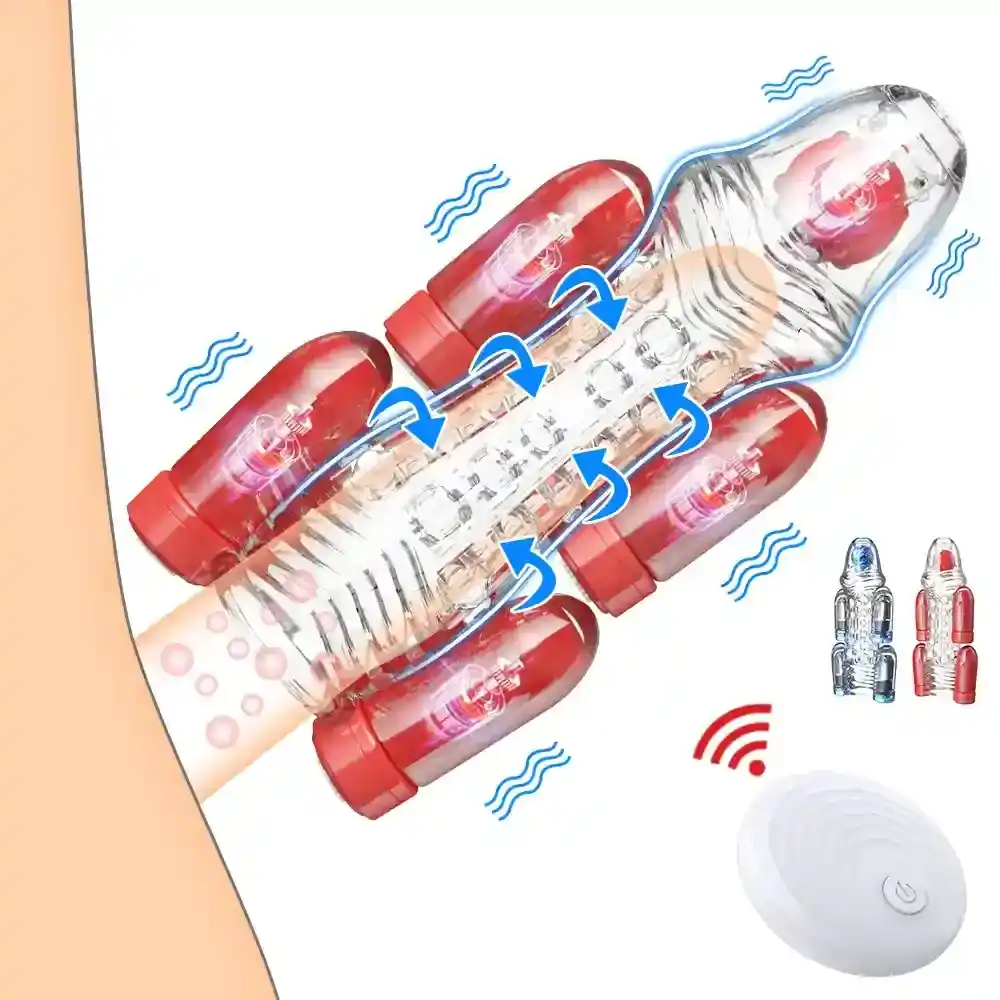 10 vibrationsmodi penis trainer