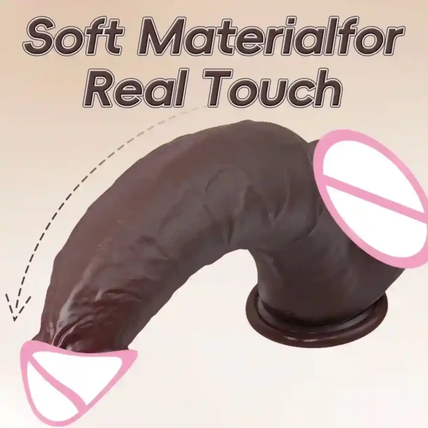 33cm realistischer dildo saugnapf groß