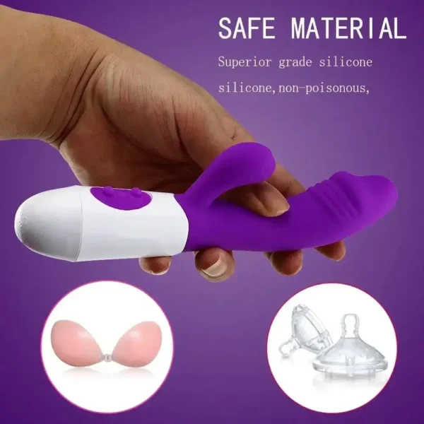 aaa batteriebetriebener vibrator hase