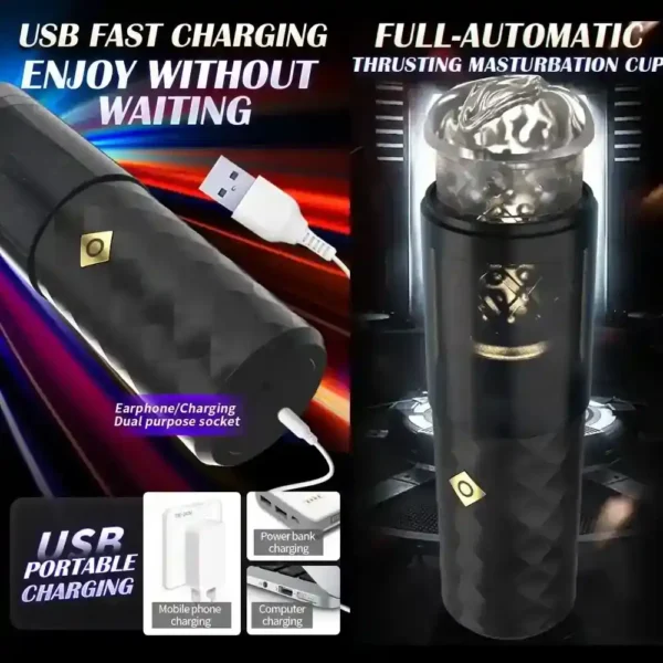 abs cup masturbator automatisch elektrisch