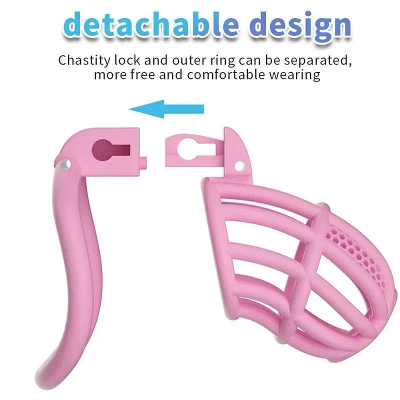 abs keuschheitskafig penisring metall