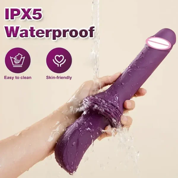 abs kunststoff dildo mit stoßbewegung