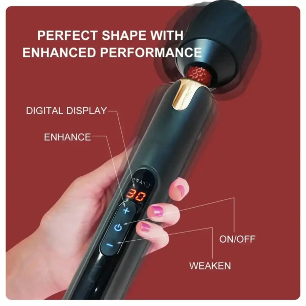 akkubetriebener massage vibrator abs