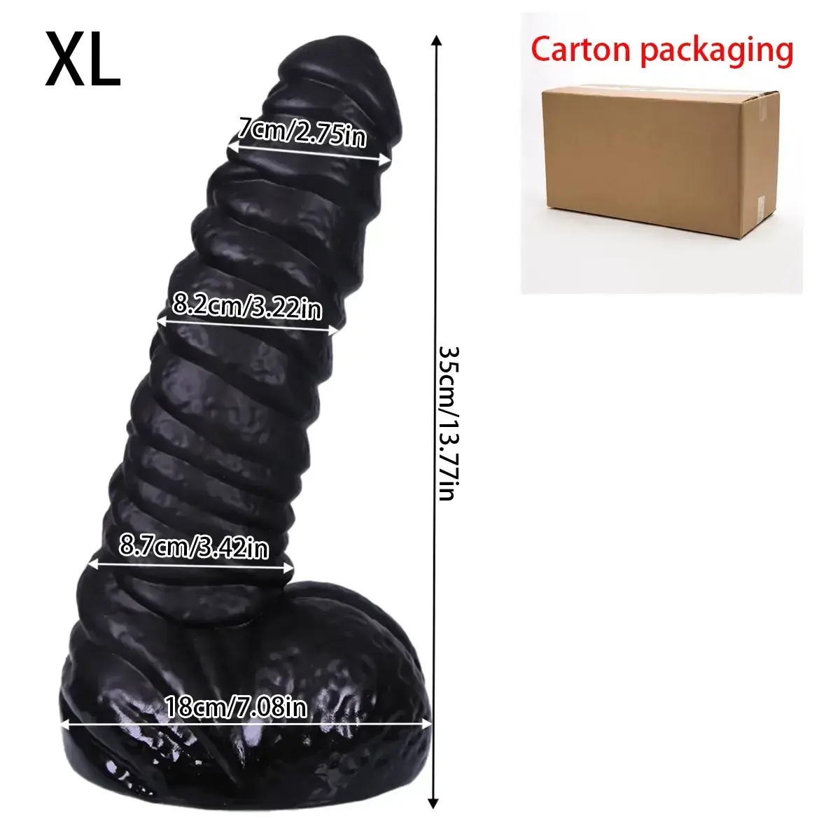 anal dildo fantasieform plastik detailliert