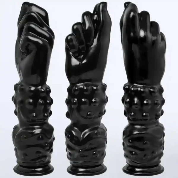 anal dildo mit noppen schwarz