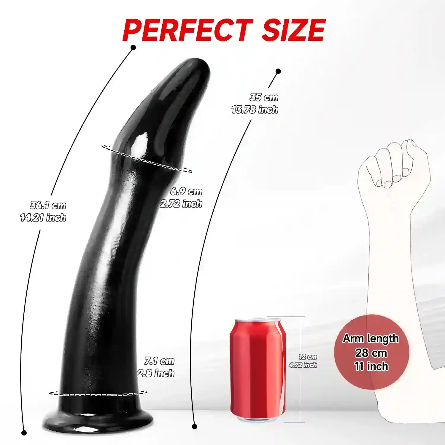 anal dildo mit rillen pvc