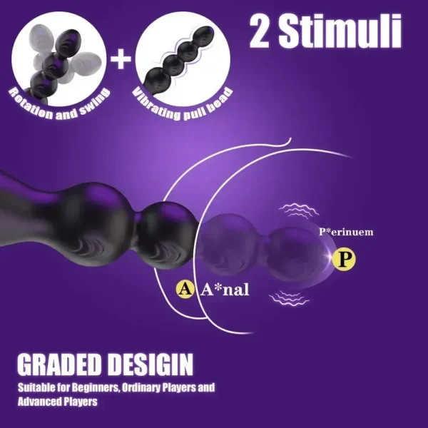 anal plug dual stimulation rot