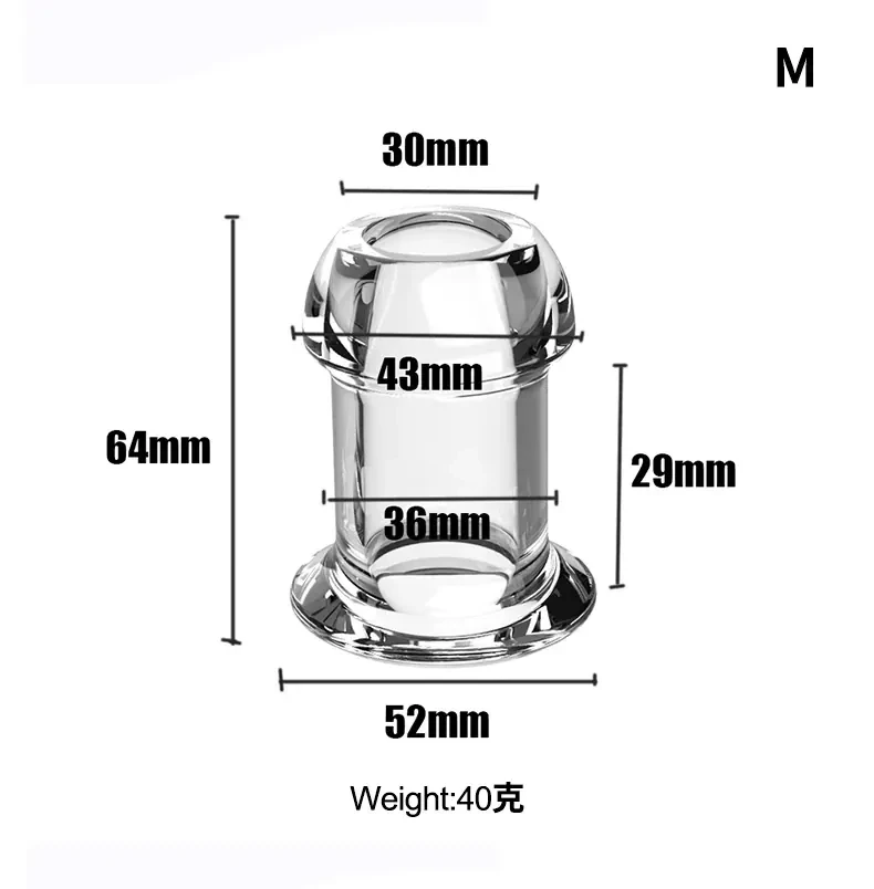 anal plug hohl fur enema