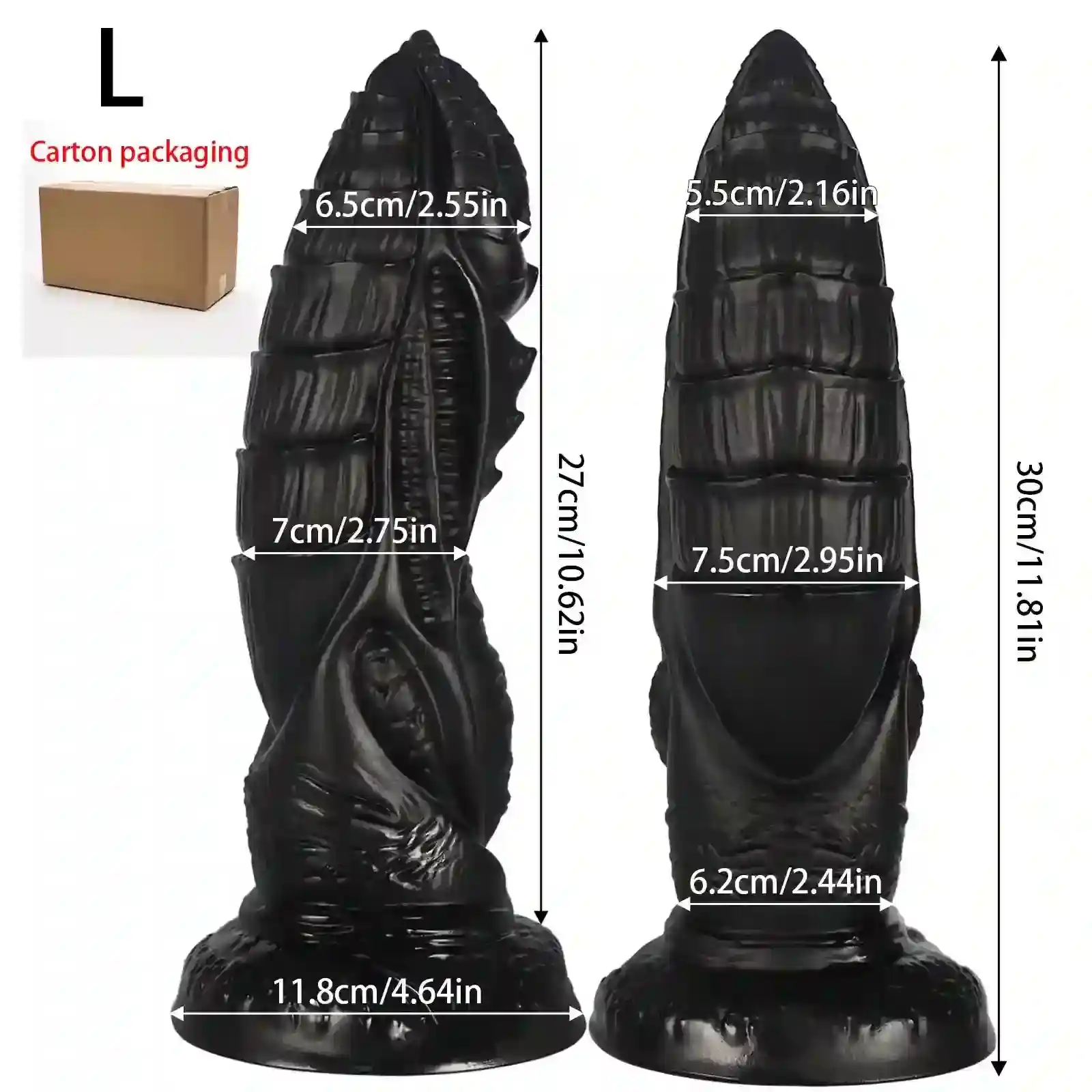 anal plug plastik ergonomische form