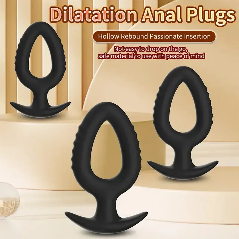 anal plug silikon flexibel hohl