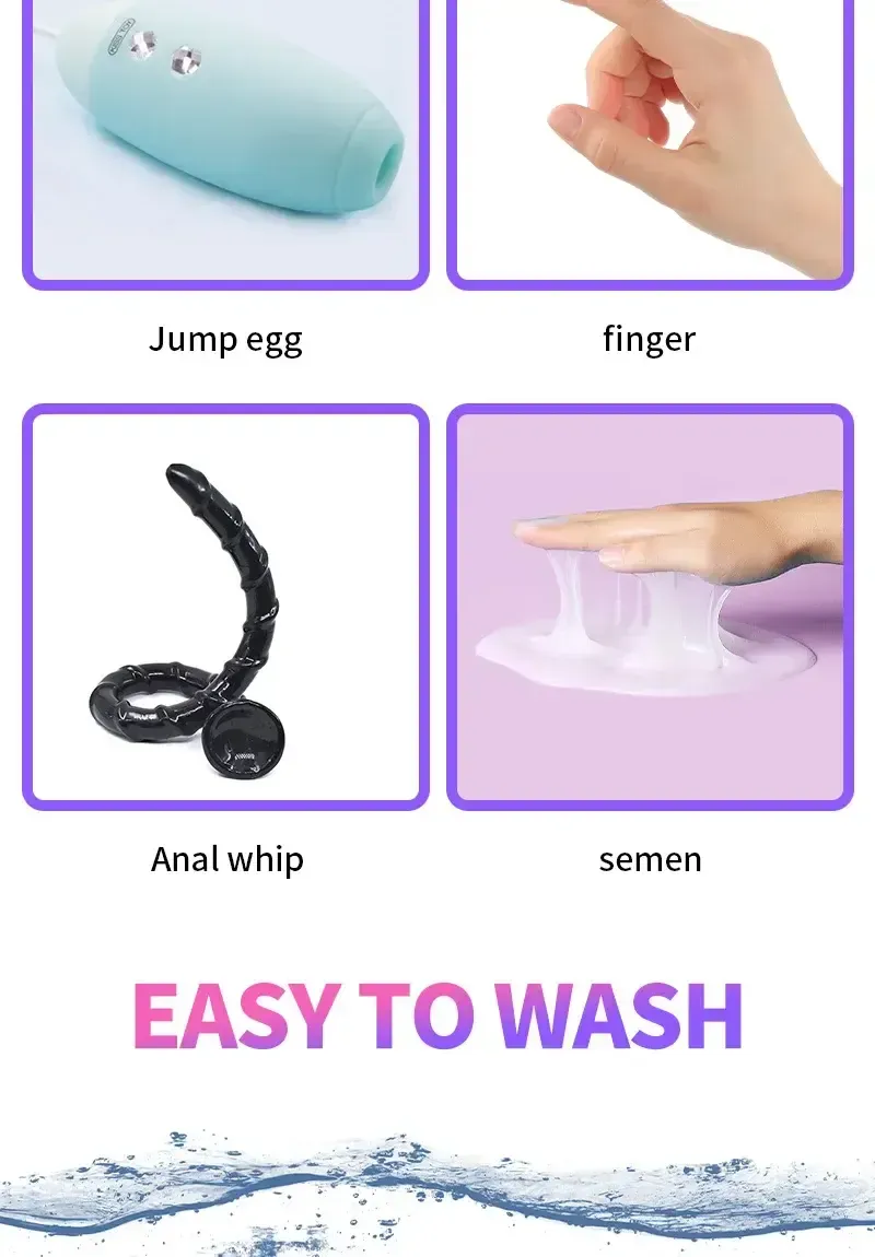 anal plug tpe transparent xgross