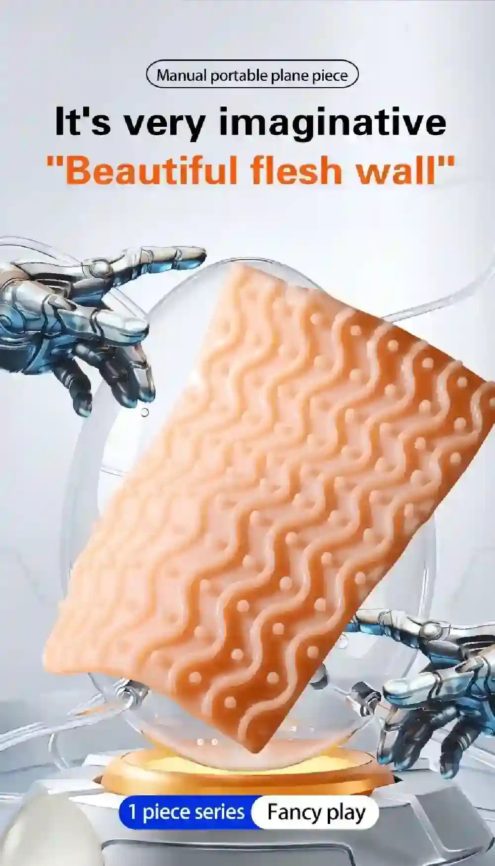 anal vaginal sleeve fleischfarben