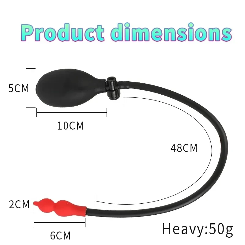 analdehner silikon manuell aufblasbar