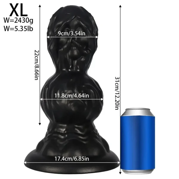 analdehnung mit gleitmittel gummi set