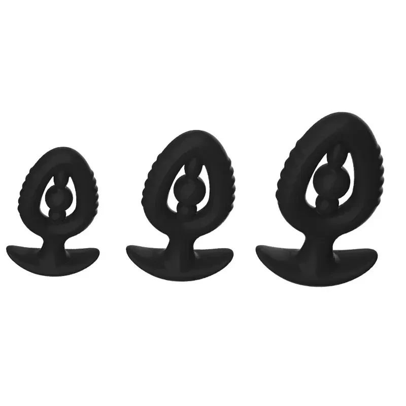 analdehnung mit silikon perlenplug