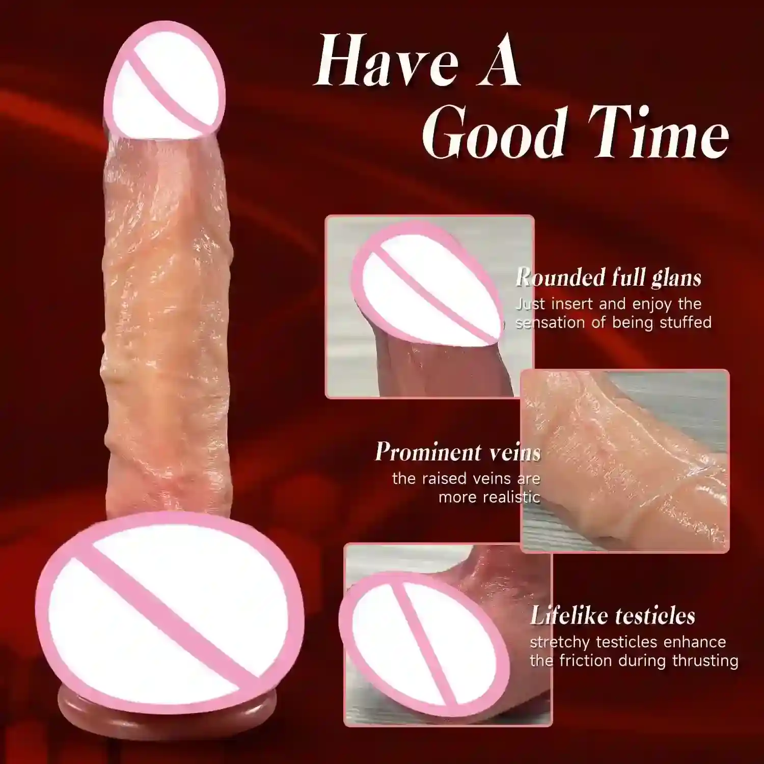 analdildo mit hoden silikon realistisch