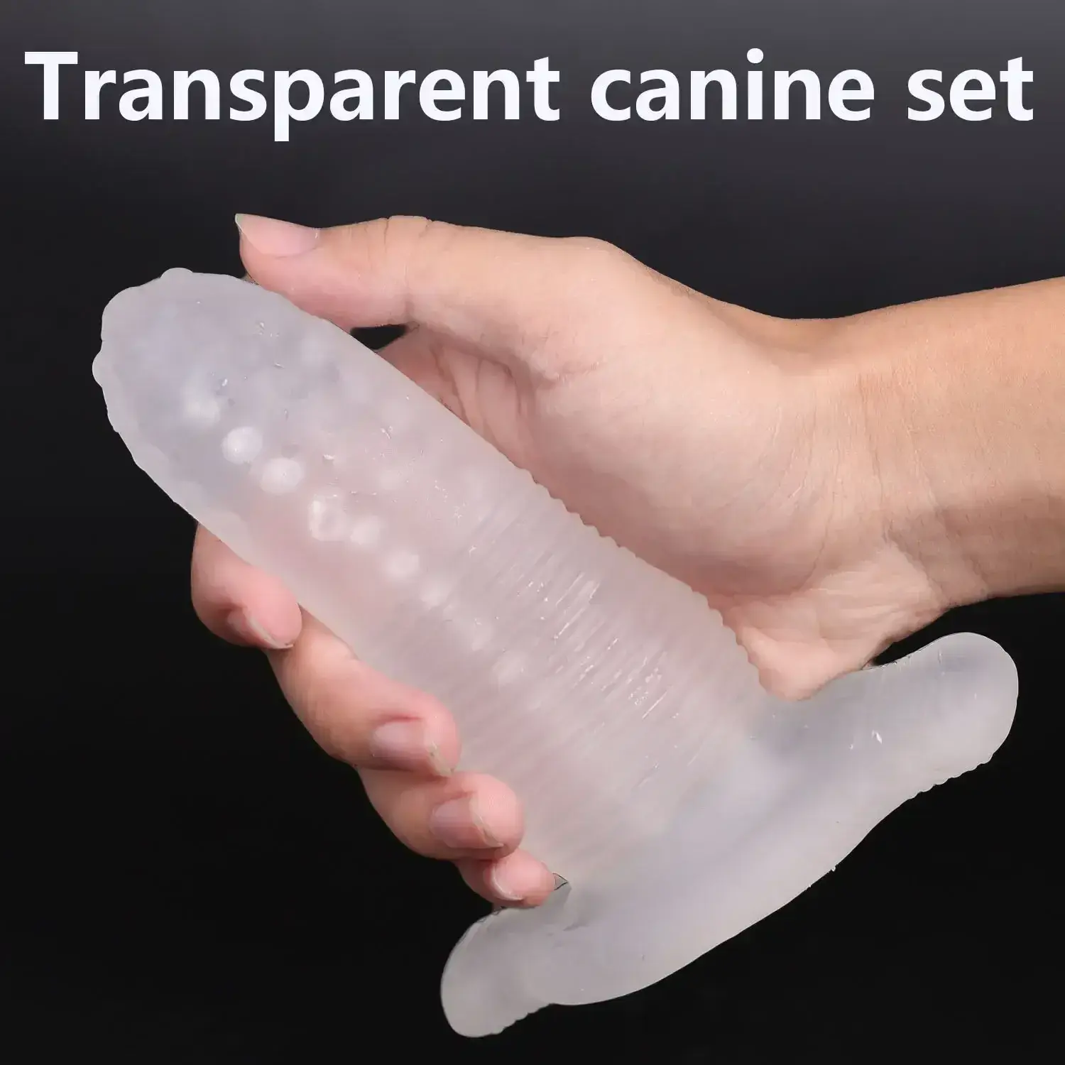 analdildo weich transparent grosse l