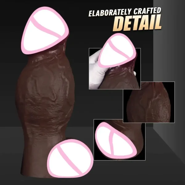 analer genuss mit großem silikonplug