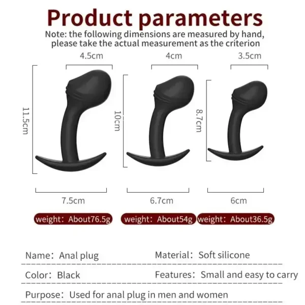 analplug mit basis in ankerform