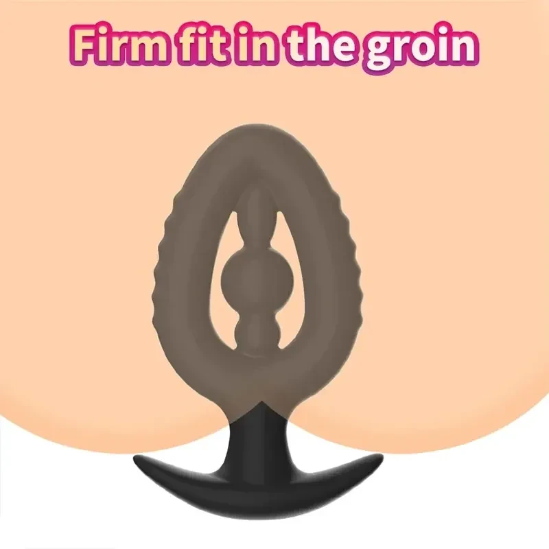 analplug mit hohlem schaft silikon