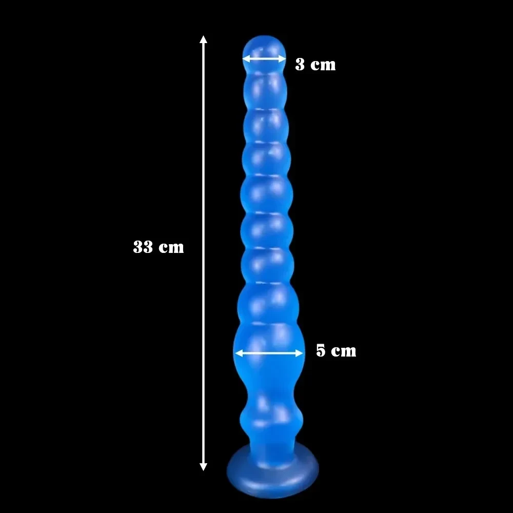 analplug mit noppen für stimulation