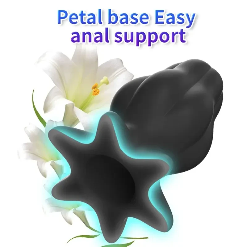 analplug mit petale basis sicher
