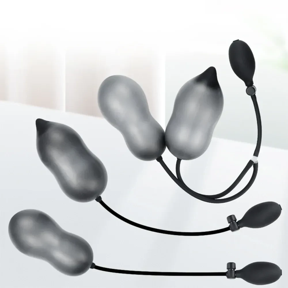 analplug mit pumpfunktion schwarz