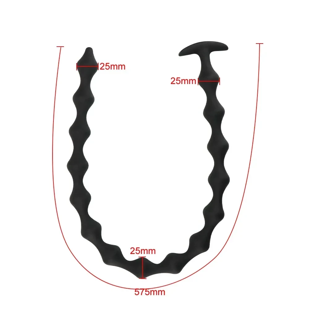 analplug perlenkette flexible form
