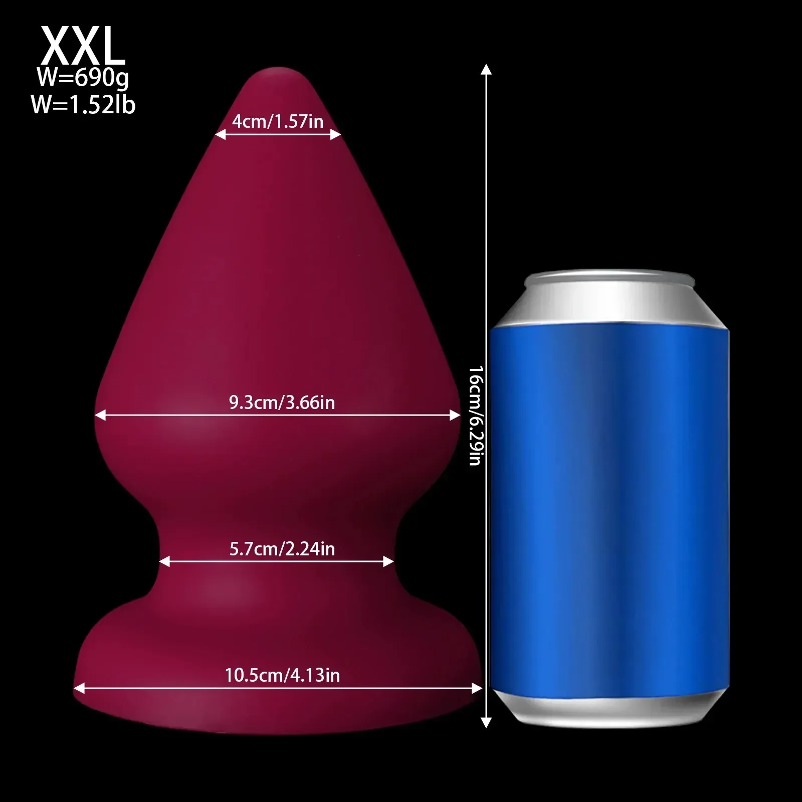 analplug set konisch für einfache einführung