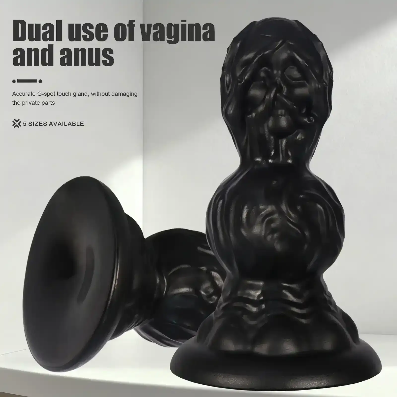 analplug set mit saugnapf gummi