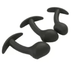 analplug set silikon kleine mittel große