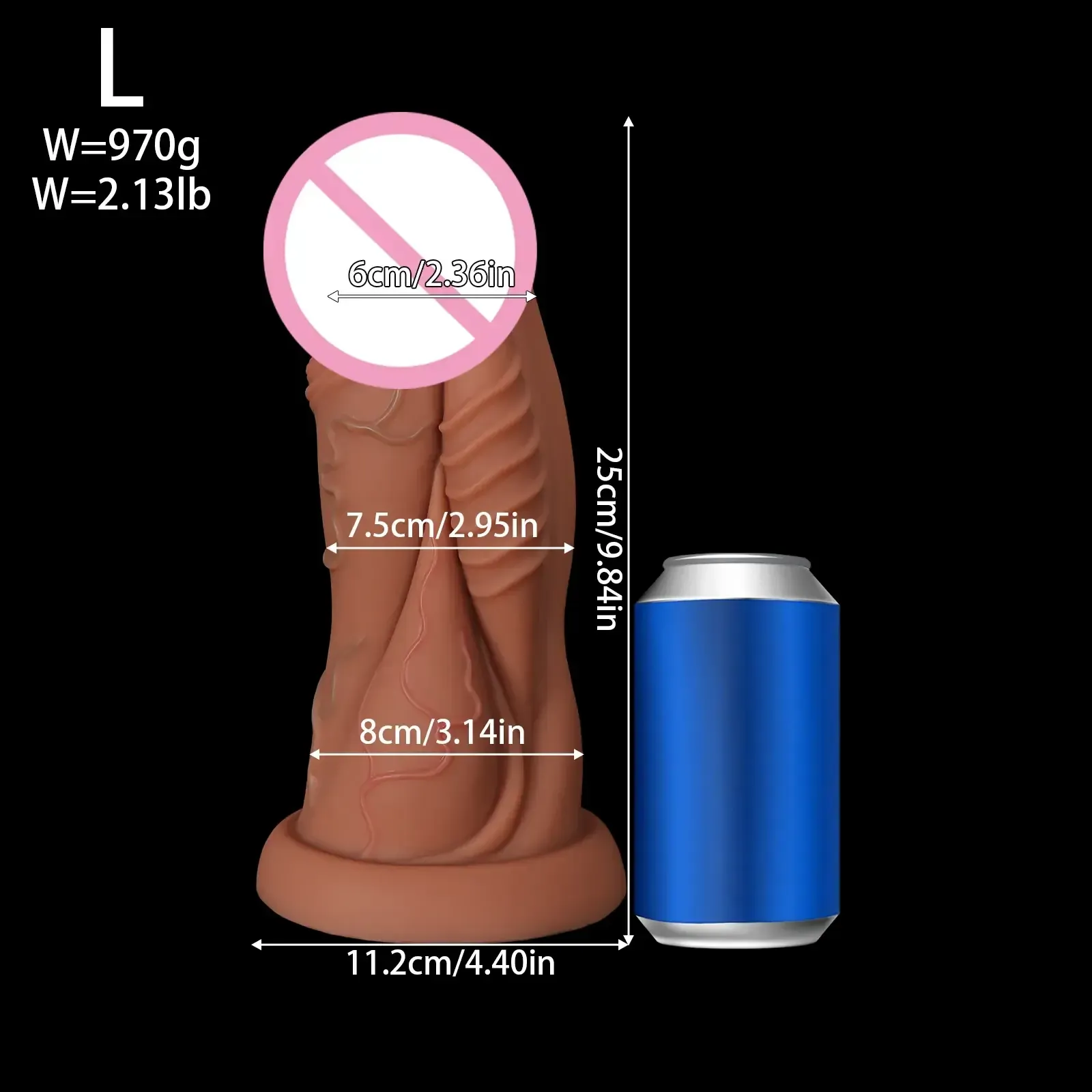 analplug silikon medizinisch saugnapf