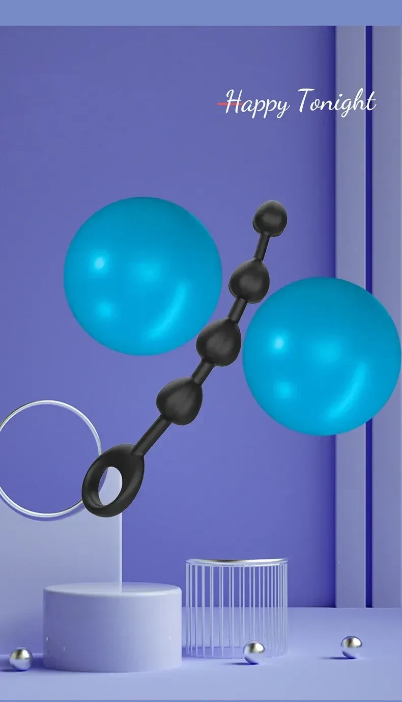analplug silikon perlen zugring sicherheit 1