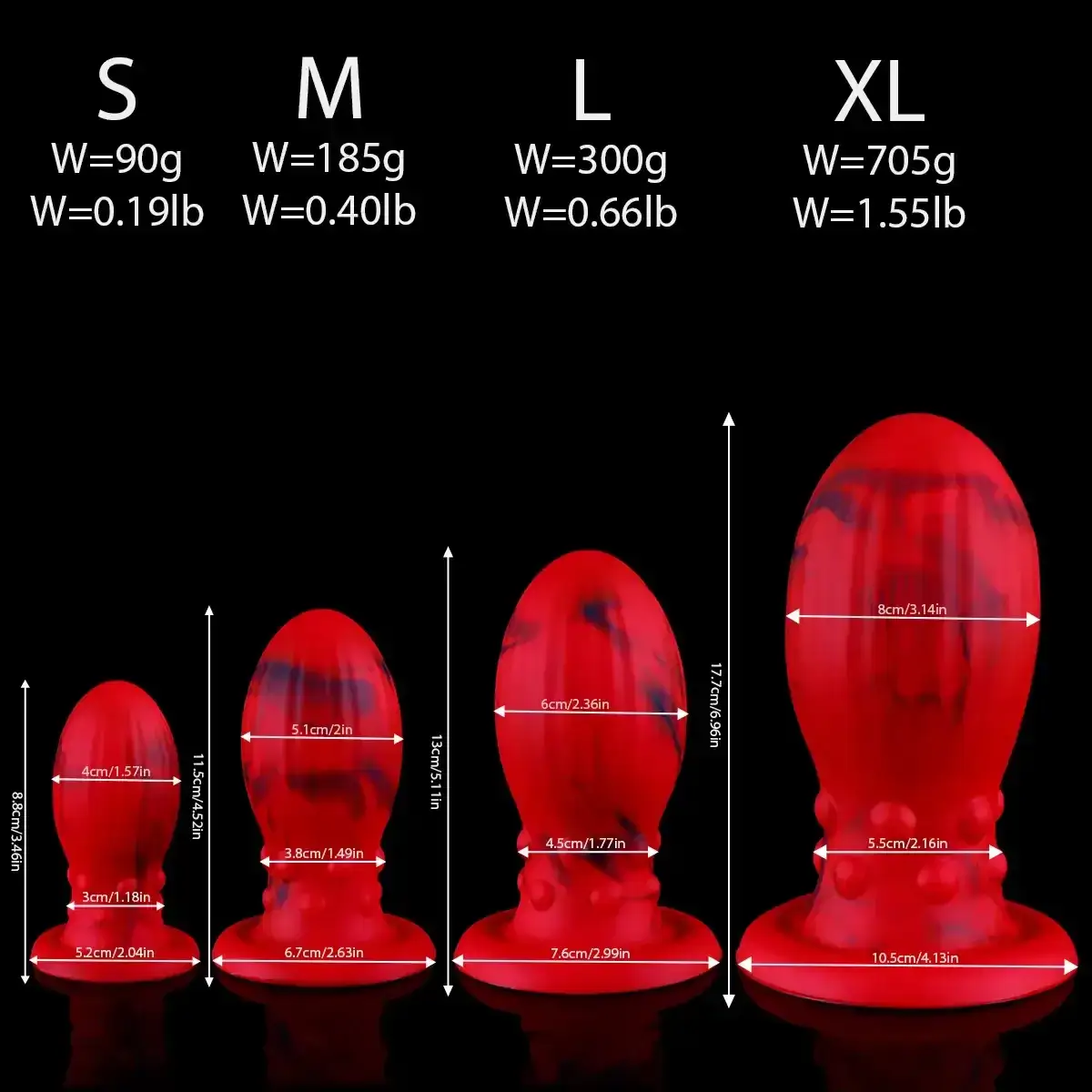 analplug spiralformig fur tiefere stimulation