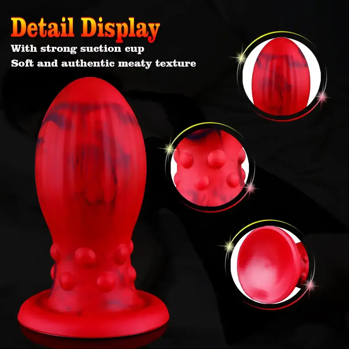 analplug spiralformig fur training