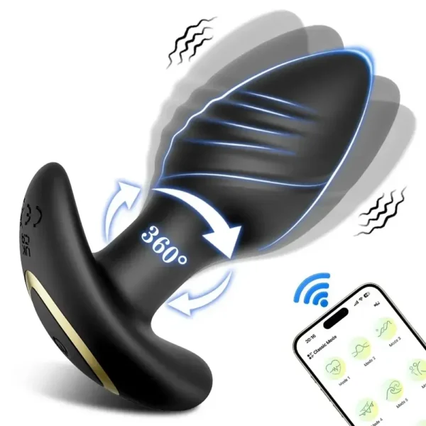 analplug vibration rotation für männer