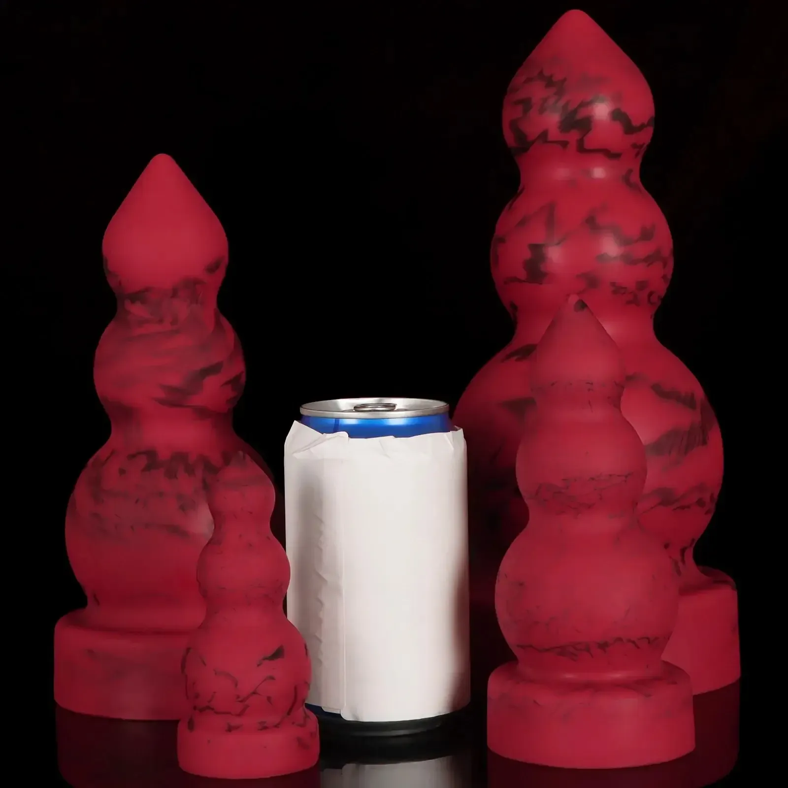 analtraining plug set mit knoten