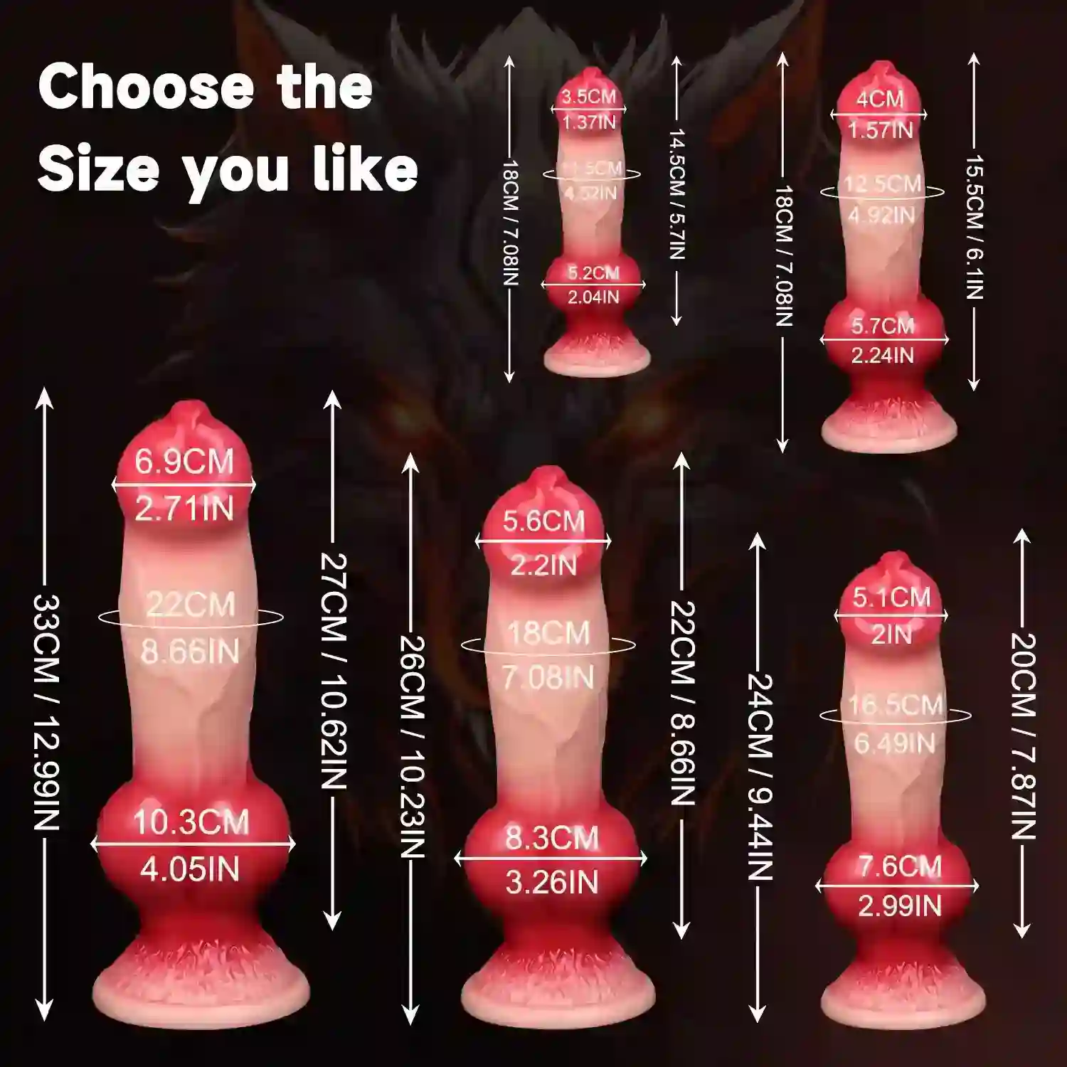 animalischer analplug aus flexiblem pvc