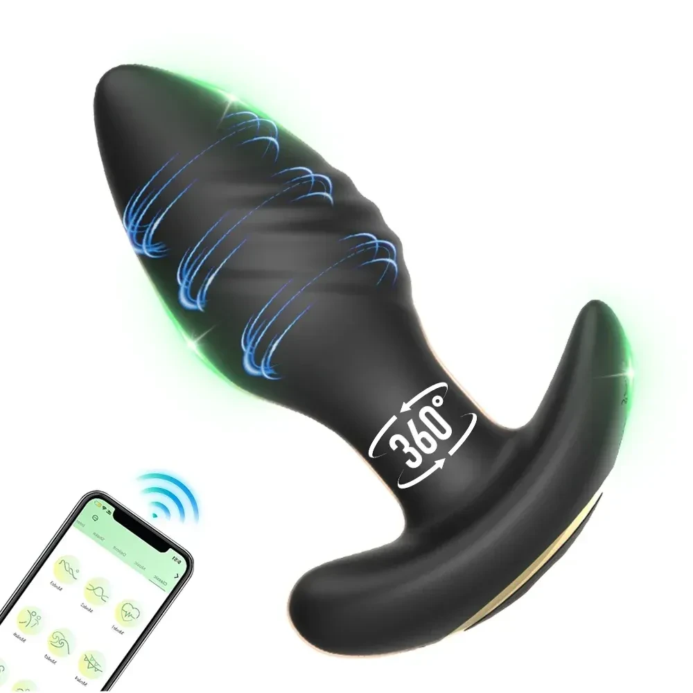 app gesteuerter analdildo silikon 1