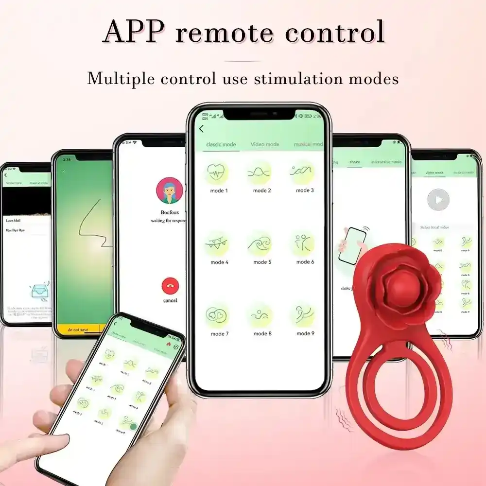 app gesteuerter cockring vibrator