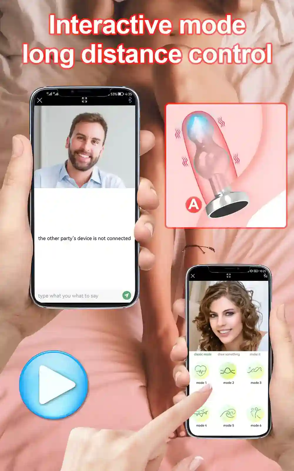 app kontrollierter dildo silber