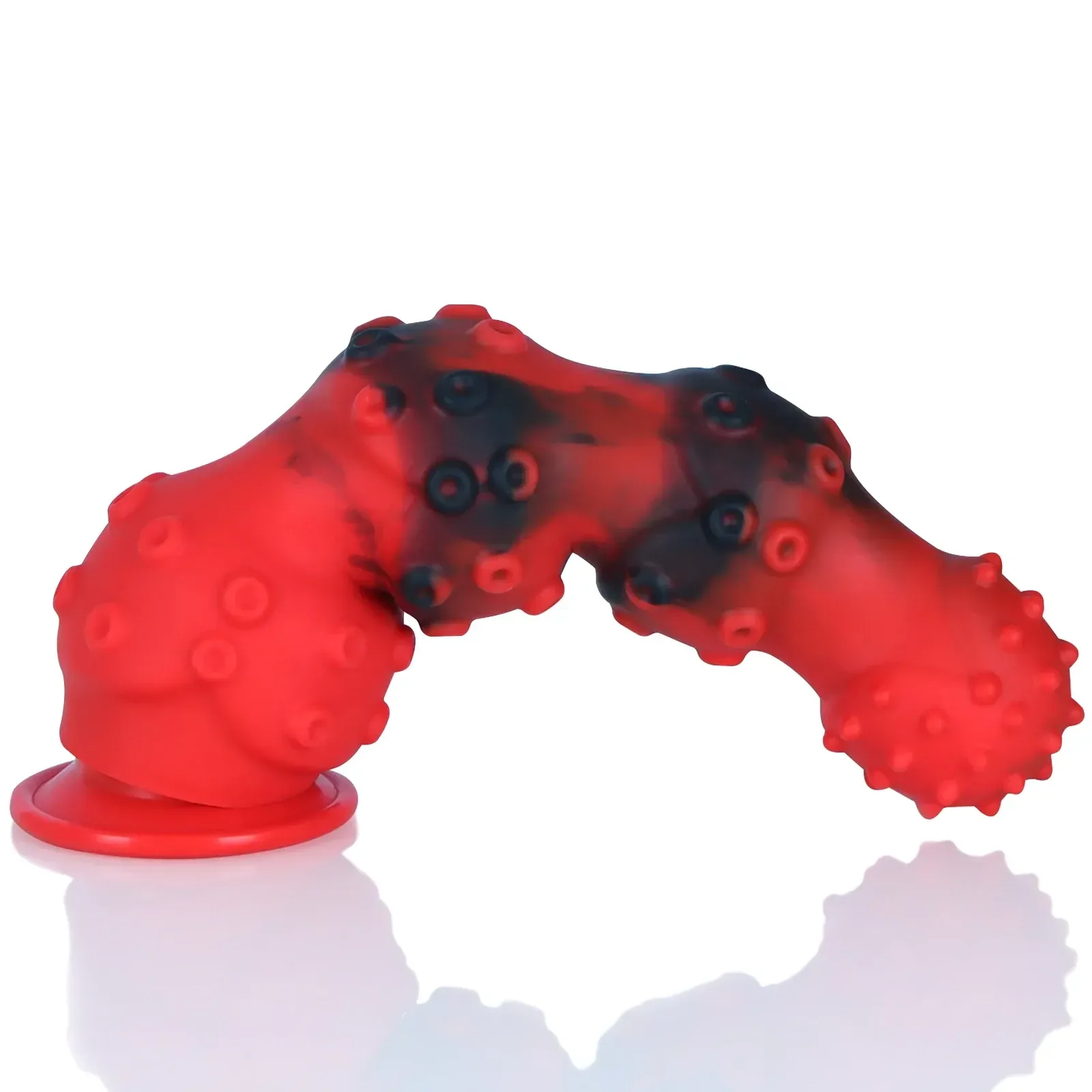 aufblasbarer anal dildo rot schwarz