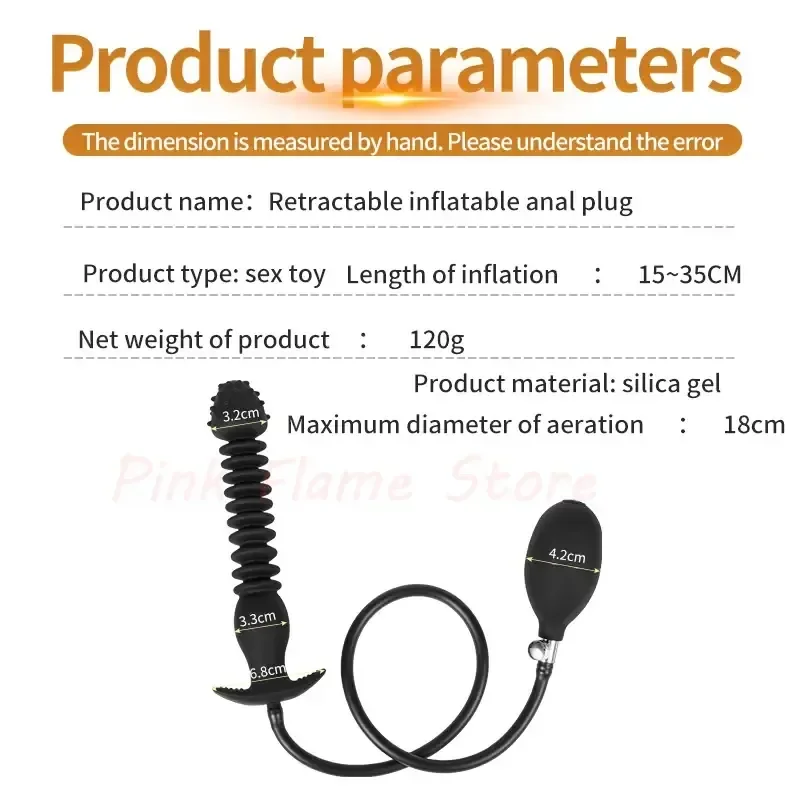 aufblasbarer analdildo silikon schwarz gerippt