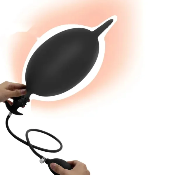 aufblasbarer analplug hochwertige materialien