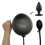 aufblasbarer analstöpsel silikon