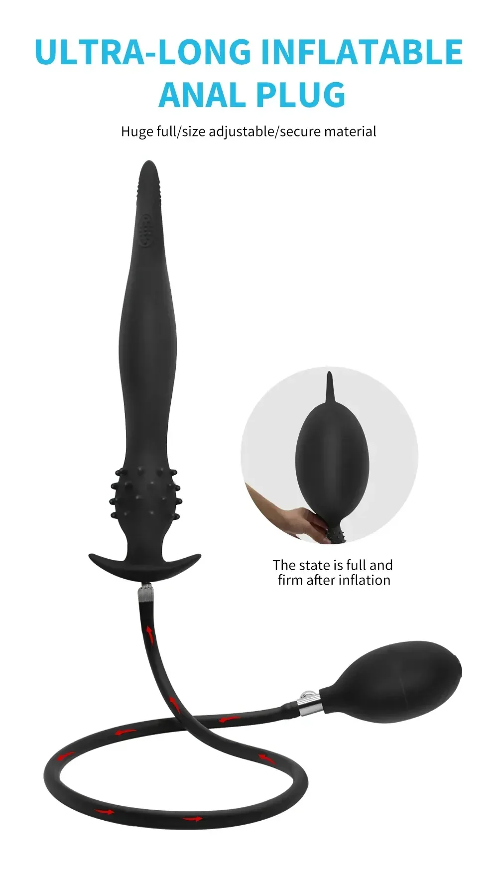 aufblasbarer buttplug fur manner frauen