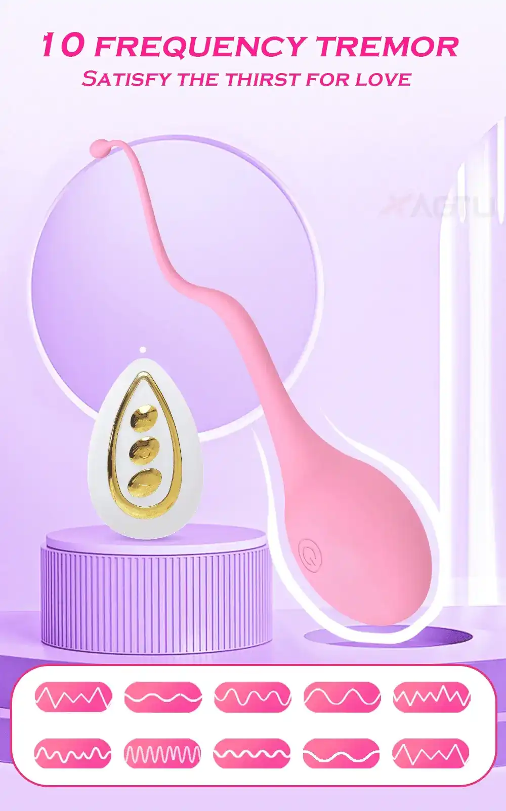 aufladbarer eier vibrator