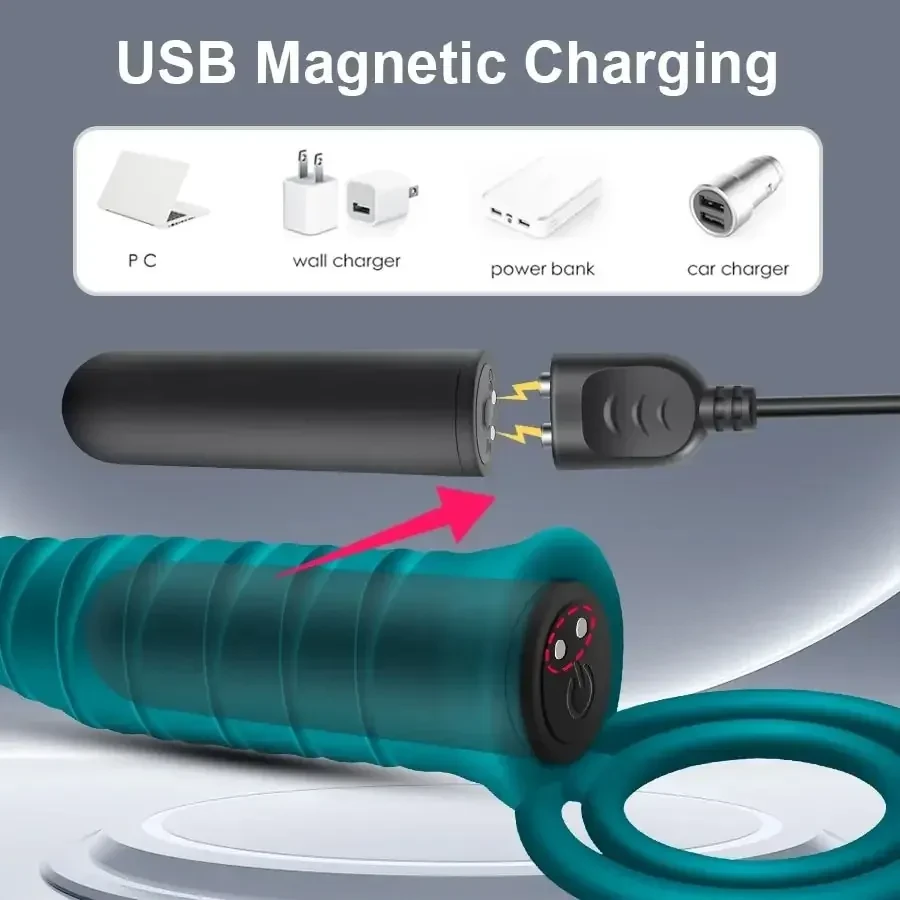 aufladbarer penisring mit vibrationsfunktion