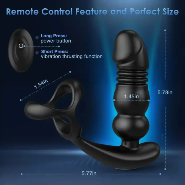 aufladbarer prostata vibrator silikon anal